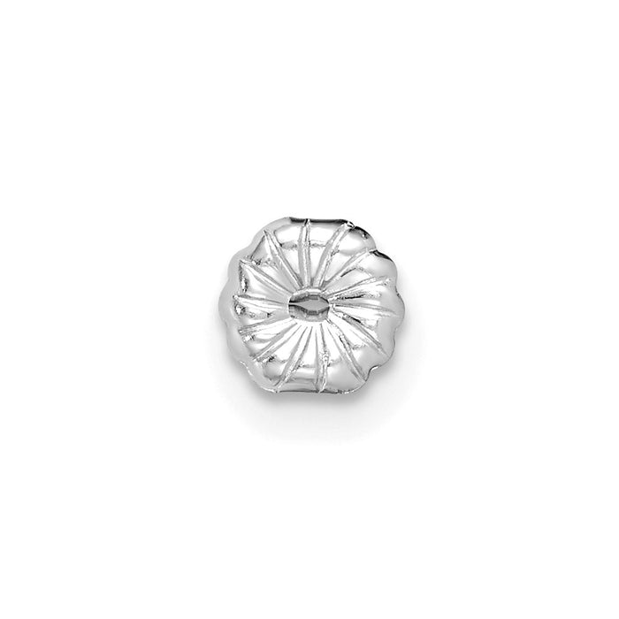 14kw 1/2 ctw Cert Lab Grown Dia VS+ F+ Pear 4 Prong Hvy Wt Earring-EM8797-050C-WLD
