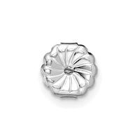 14kw 2 ctw Cert Lab Grown Dia VS+ F+ Princess 4 Prong Hvy Wt Earring-EM1018-200C-WLD