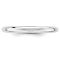 14KW 2.5mm Half Round Band-WHR025