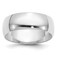14KW 6.5mm Half Round Band-WHR065