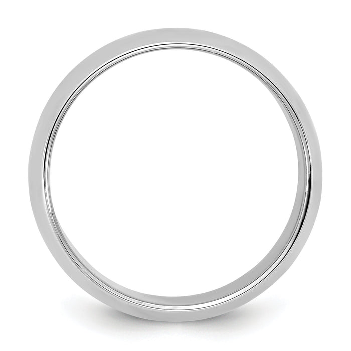14KW 9mm Half Round Band-WHR090