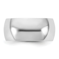14KW 9mm Half Round Band-WHR090