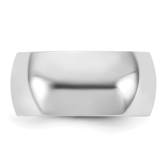 14KW 9mm Half Round Band-WHR090