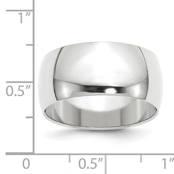 14KW 10mm Half Round Band-WHR100
