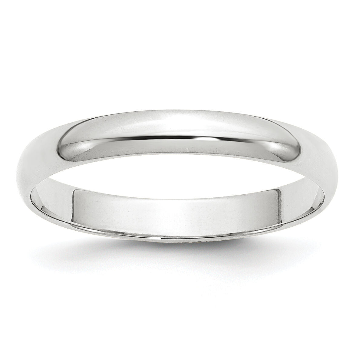 14KW 3mm LTW Half Round Band-WHRL030