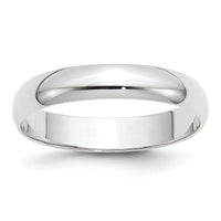 14KW 4mm LTW Half Round Band-WHRL040