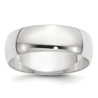 14KW 6mm LTW Half Round Band-WHRL060