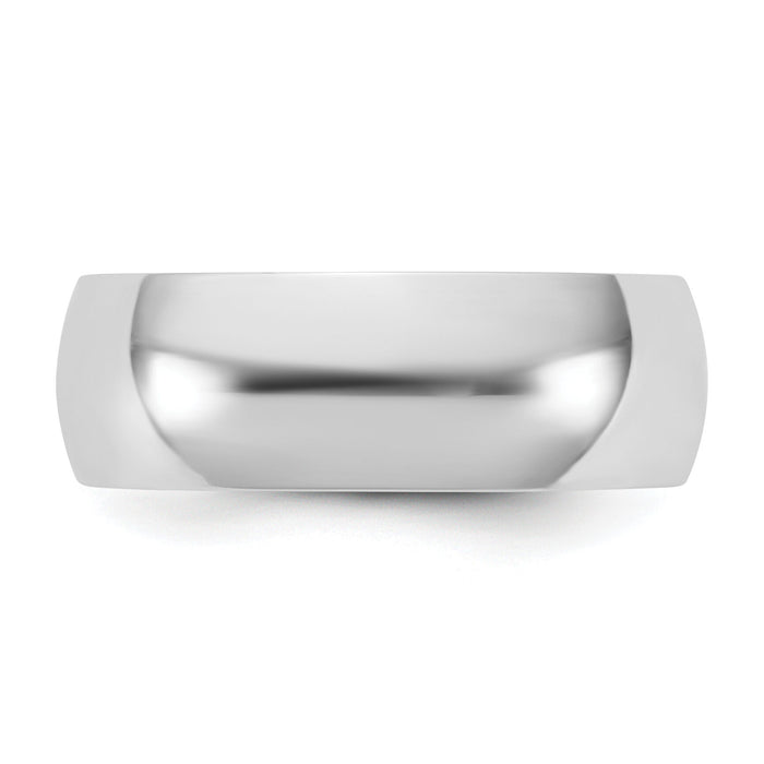 14KW 6.5mm LTW Half Round Band-WHRL065