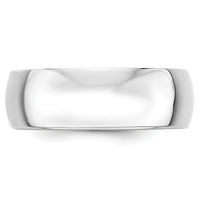 14KW 7mm LTW Half Round Band-WHRL070