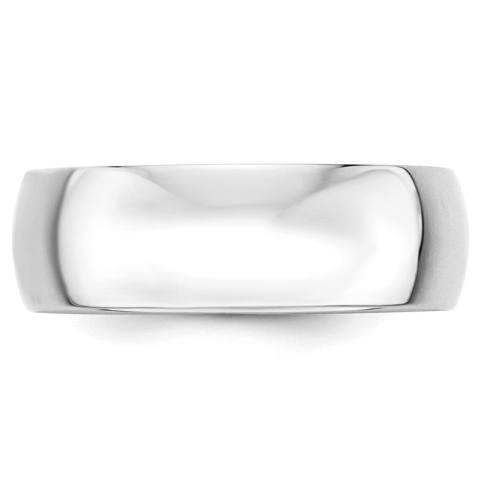 14KW 7mm LTW Half Round Band-WHRL070
