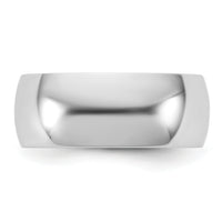 14KW 7.5mm LTW Half Round Band-WHRL075