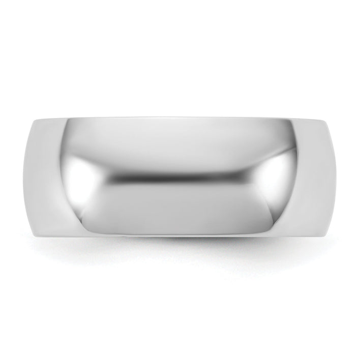 14KW 7.5mm LTW Half Round Band-WHRL075