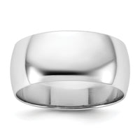 14KW 8.5mm LTW Half Round Band-WHRL085