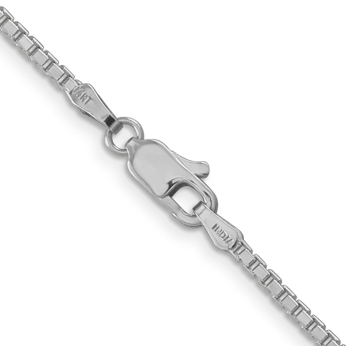14k White Gold 1.9mm Box Chain-WLB200-20
