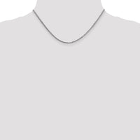 14k White Gold 1.9mm Box Chain-WLB200-16