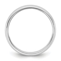 14KW 4.5mm Milgrain Half Round Band-WM045