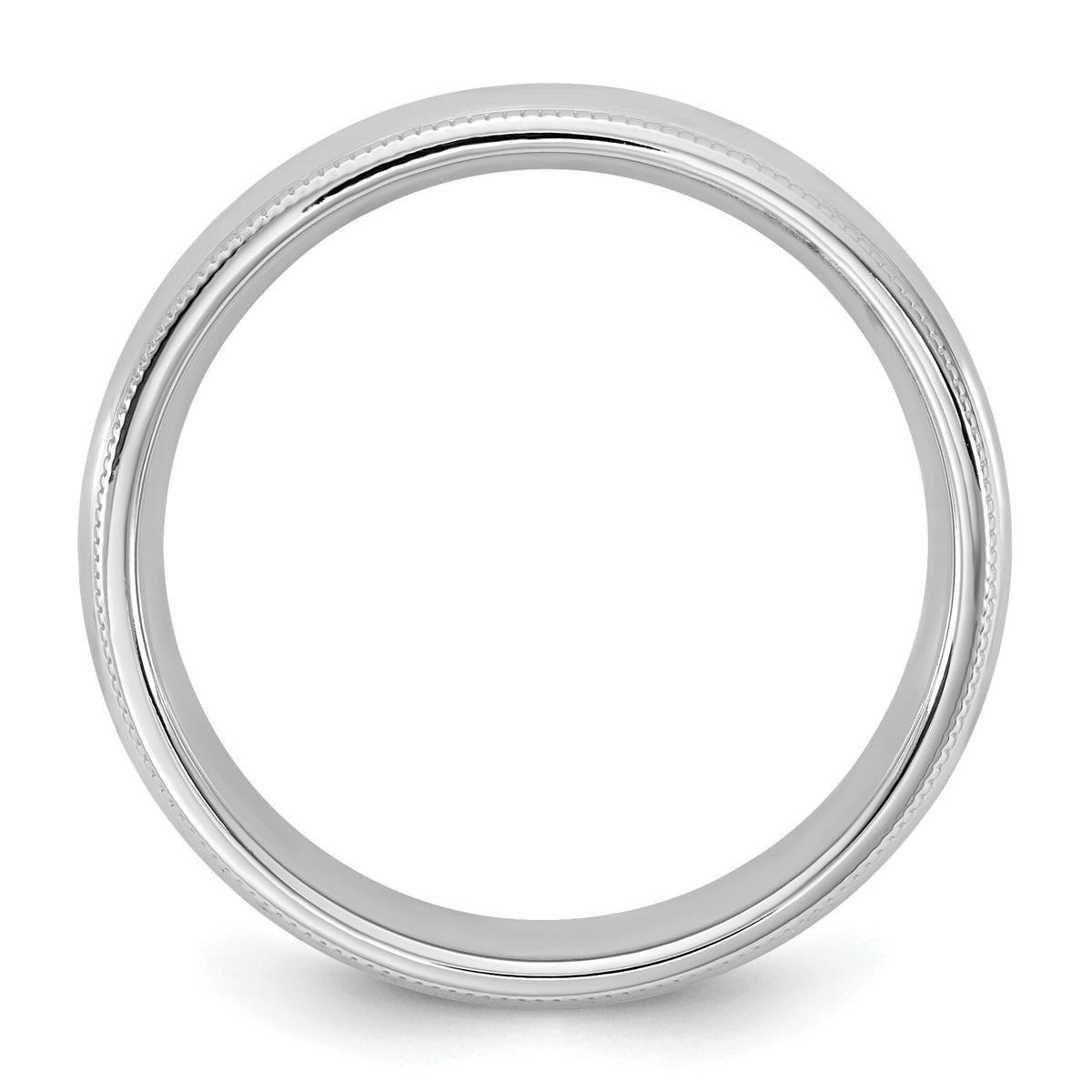 14KW 4.5mm Milgrain Comfort Fit Band-WMC045