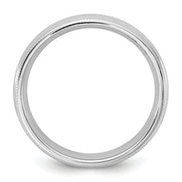 14KW 4.5mm Milgrain Comfort Fit Band-WMC045