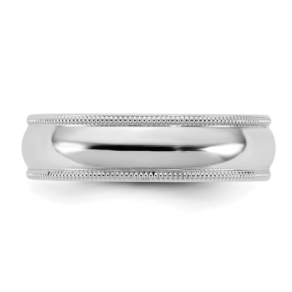 14KW 5.5mm Milgrain Comfort Fit Band-WMC055