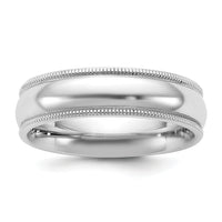 14KW 5.5mm Milgrain Comfort Fit Band-WMC055