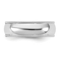 14KW 6.5mm Milgrain Comfort Fit Band-WMC065