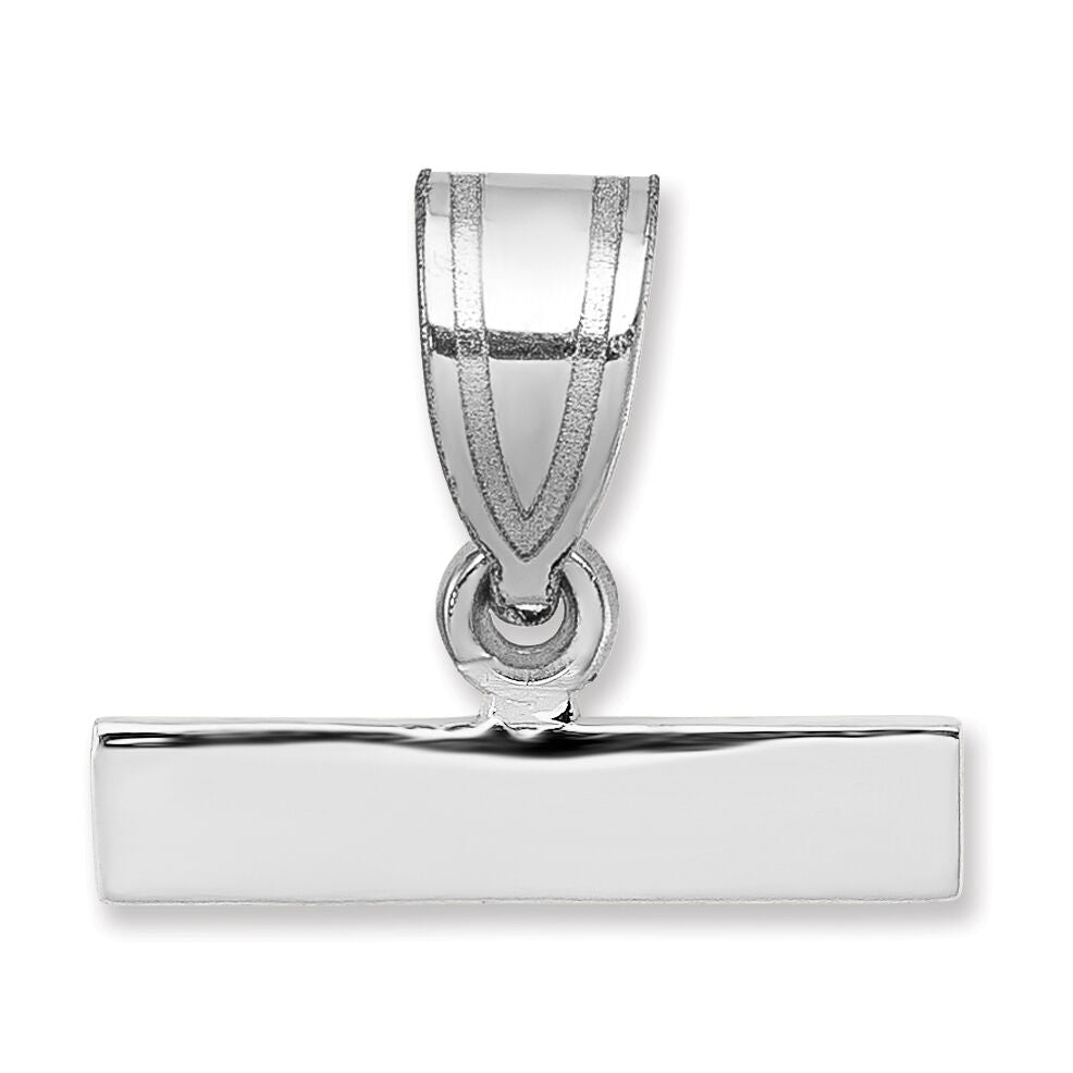 14kw Medium Polished Top Charm-WMPTOP