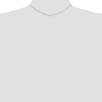 14k White Gold .6mm Octagonal Snake Chain-WOS080-14