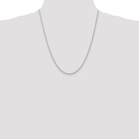 14k White Gold 2.00mm D/C Quadruple Rope Chain-WQT016-22