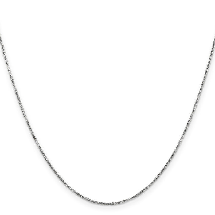 14K White Gold .70mm Ropa Chain-WRPA015-14