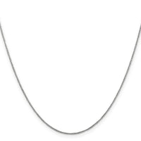 14K White Gold .70mm Ropa Chain-WRPA015-16