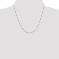 14K White Gold .70mm Ropa Chain-WRPA015-20