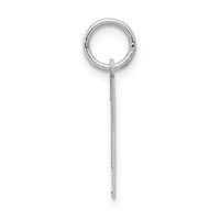 14kw Medium Satin Number 1 Charm-WSM01