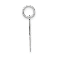 14kw Medium Satin Number 8 Charm-WSM08
