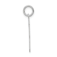 14kw Medium Satin Number 13 Charm-WSM13