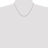 14k White Gold .8mm Round Snake Chain-WSNA060-18
