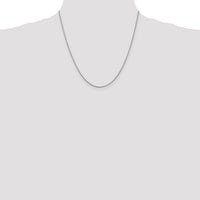 14k White Gold 1.1mm Round Snake Chain-WSNA100-20