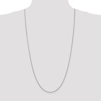 14k White Gold 1.4mm Round Snake Chain-WSNA120-30