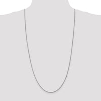 14k White Gold 1.6mm Round Snake Chain-WSNA160-30