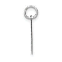 14kw Small Satin Number 1 Charm-WSS01