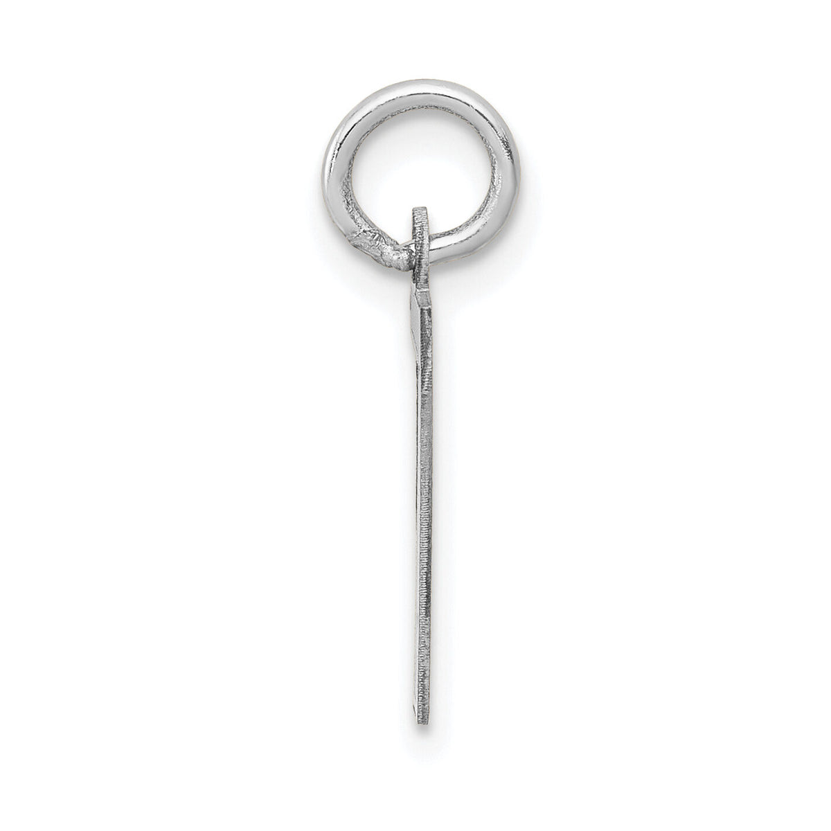 14kw Small Satin Number 7 Charm-WSS07