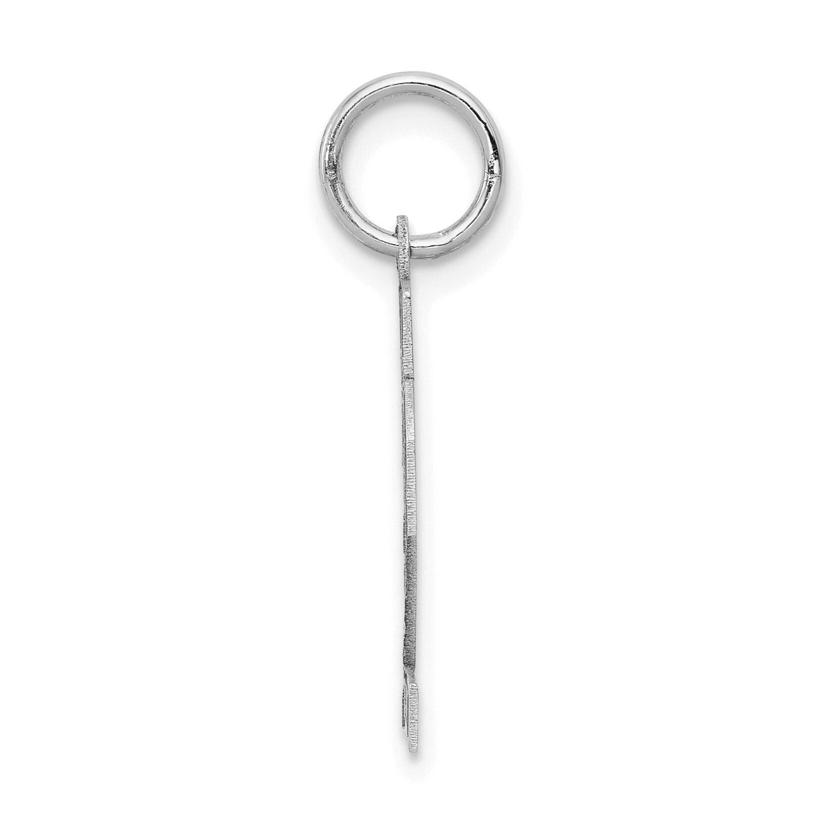 14kw Small Satin Number 22 Charm-WSS22