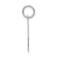 14kw Small Satin Number 22 Charm-WSS22