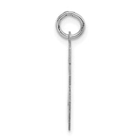 14kw Small Satin Number 26 Charm-WSS26