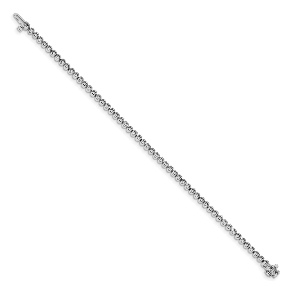 14k White Gold Tennis Bracelet Mtg-X10003W