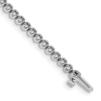 14k White Gold Tennis Bracelet Mtg-X10003W