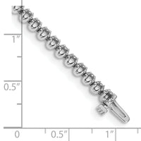 14k White Gold Tennis Bracelet Mounting-X10004W