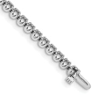 14k White Gold Tennis Bracelet Mounting-X10005W