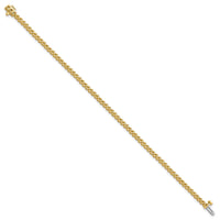 14k 1.9mm Round 2-prong Diamond Bracelet Mounting-X10019