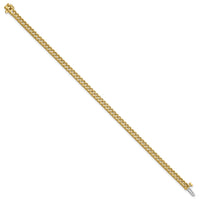 14k 2.25mm Princess 5ct Diamond Tennis Bracelet Mounting-X10023