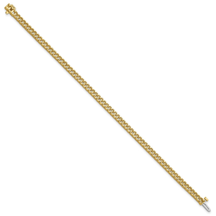 14k 2.25mm Princess 5ct Diamond Tennis Bracelet Mounting-X10023